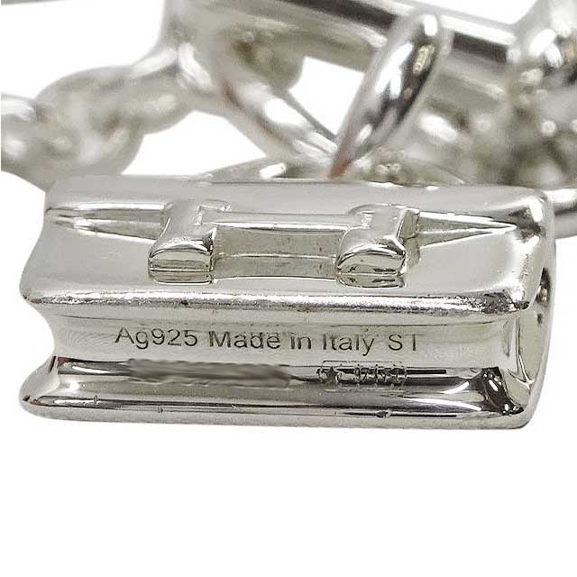 [Pre-loved] HERMES bracelet Amulettes Constance Silver925 (SV925 Ag925)[LIKE NEW][Authentic]