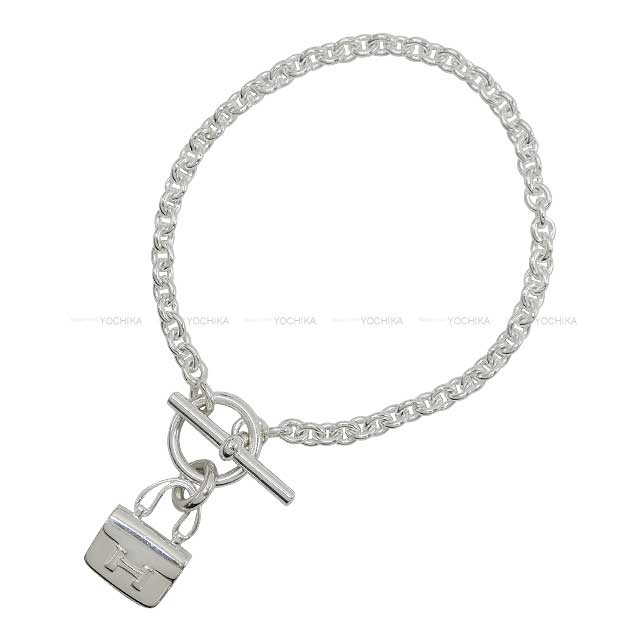 [Pre-loved] HERMES bracelet Amulettes Constance Silver925 (SV925 Ag925)[LIKE NEW][Authentic]