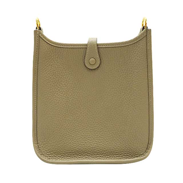 HERMES Shoulder bag Evelyne 16 TPM Sauge Taurillon Clemence Gold HW Stamp Z[EXCELLENT][Authentic]