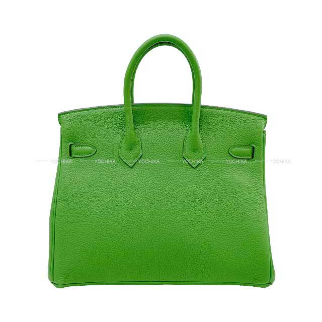 HERMES Handbag Birkin25 Vert Yucca Veau Togo Gold HW Stamp W[BRAND NEW][Authentic]