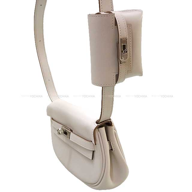 HERMES Shoulder bag Kelly Moove Gris Perle Veau Swift Silver HW Stamp B[BRAND NEW][Authentic]