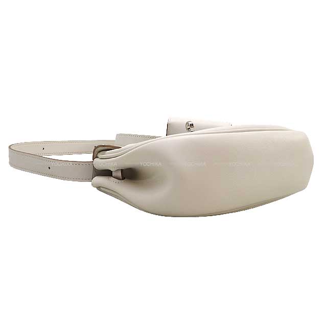 HERMES Shoulder bag Kelly Moove Gris Perle Evercalf Silver HW