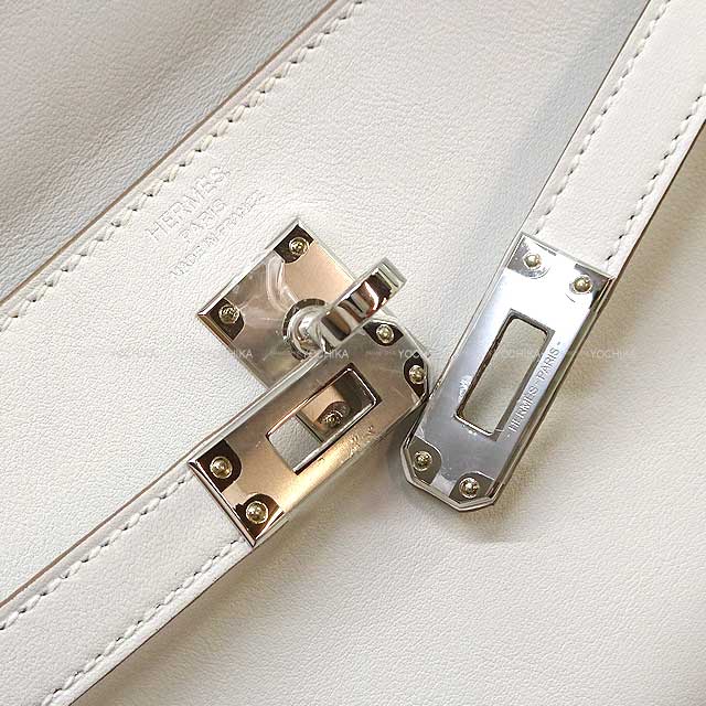 HERMES Shoulder bag Kelly Moove Gris Perle Veau Swift Silver HW Stamp B[BRAND NEW][Authentic]