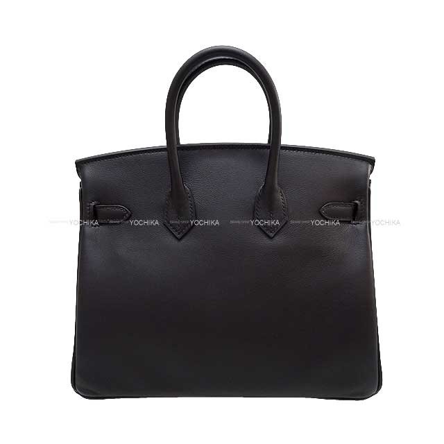 HERMES Handbag Birkin25 Noir (Black) Veau Swift Gold HW Stamp B[BRAND NEW][Authentic]