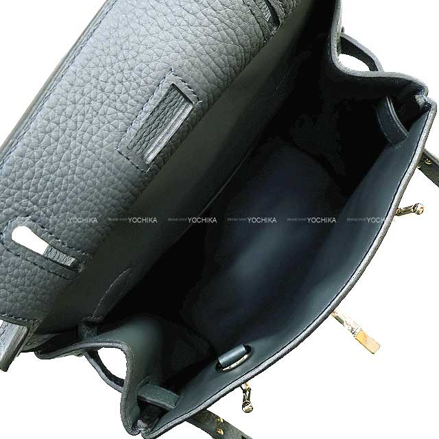 HERMES Shoulder bag Hac a Dos PM Gris Misty Veau Jonathan Silver HW Stamp W[BRAND NEW][Authentic]