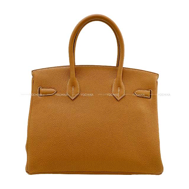 [Pre-loved] HERMES Handbag Birkin30 Gold Veau Togo Silver HW Stamp Y[LIKE NEW][Authentic]