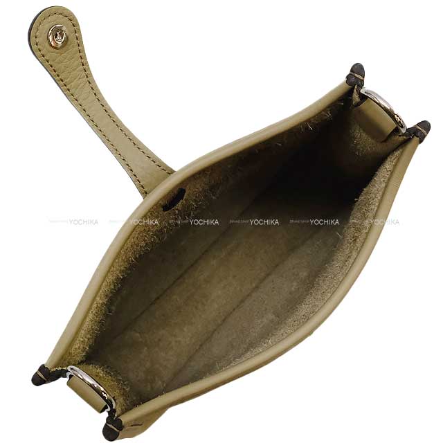 HERMES Shoulder bag Evelyne 16 TPM Beige Marfa Taurillon Clemence Silver HW Stamp K[BRAND NEW][Authentic]
