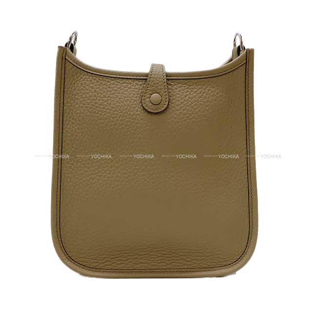 HERMES Shoulder bag Evelyne 16 TPM Beige Marfa Taurillon Clemence Silver HW Stamp W[BRAND NEW][Authentic]