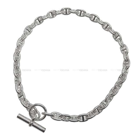 HERMES necklace Chaine D'ancre PM 43links Silver Silver925 Silver HW[ALMOST NEW][Authentic]