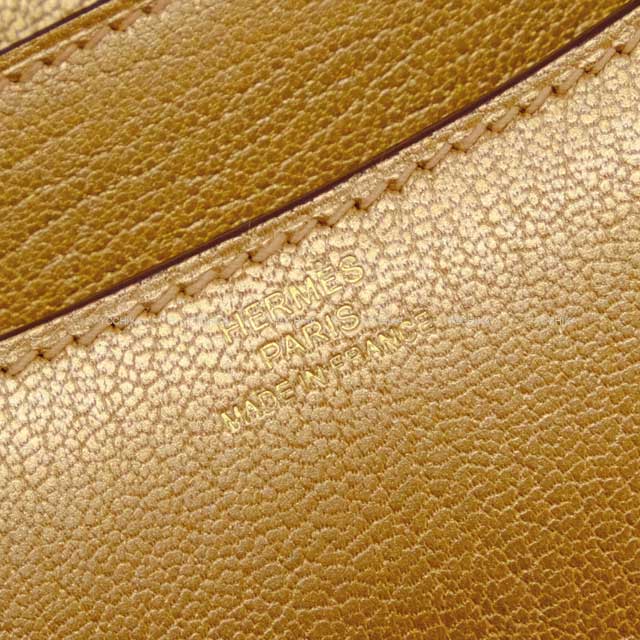 HERMES Shoulder bag Constance 3 18 Miroir New Dore (Metallic Gold