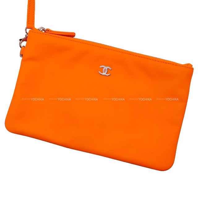 2024SS CHANEL Handbag Chanel 22 Matelasse with Medal charm Small Hobo Orange Matte Orange Fittings AS3260[ALMOST NEW][Authentic]