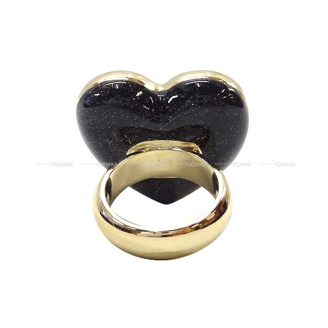 CHANEL ring Rhinestone Coco mark Gradation Champagne Gold HW[BRAND NEW][Authentic]