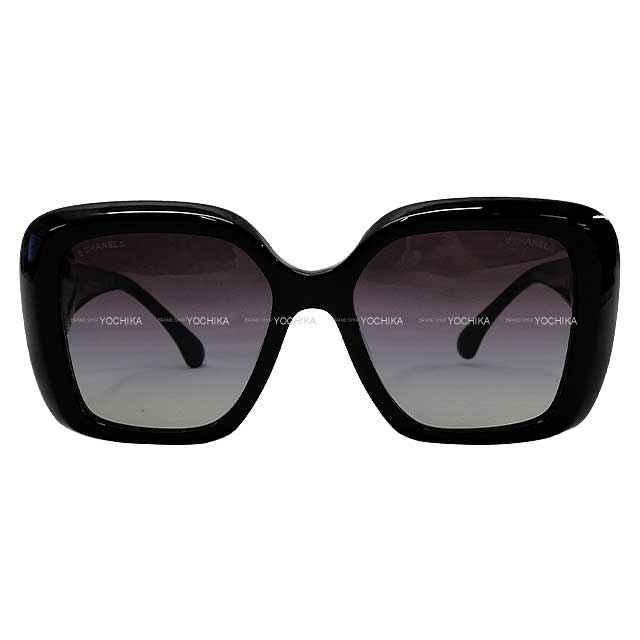 CHANEL sunglass Coco mark with Heart Mirror Noir (Black) A71588[EXCELLENT][Authentic]