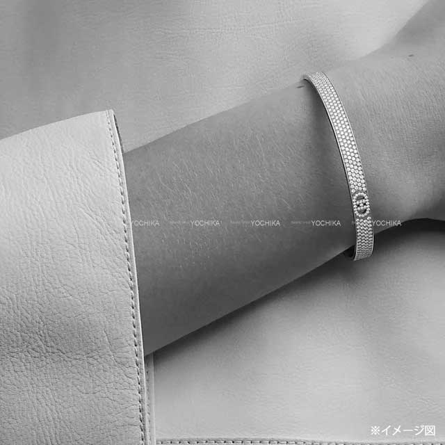 HERMES bracelet H d'Ancre Full diamond #SH Au750/diamond 3.09ct[BRAND NEW][Authentic]