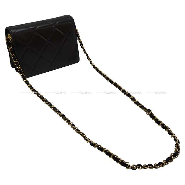 2023 Cruise CHANEL Shoulder bag Rhinestone Coco Octagon Matlasse Chain Flap Noir (Black) Lambskin Antique Gold HW AS3720[EXCELLENT][Authentic]