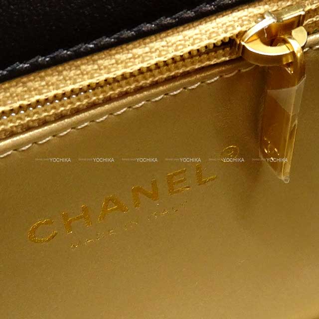 2023 Cruise CHANEL Shoulder bag Rhinestone Coco Octagon Matlasse Chain Flap Noir (Black) Lambskin Antique Gold HW AS3720[EXCELLENT][Authentic]