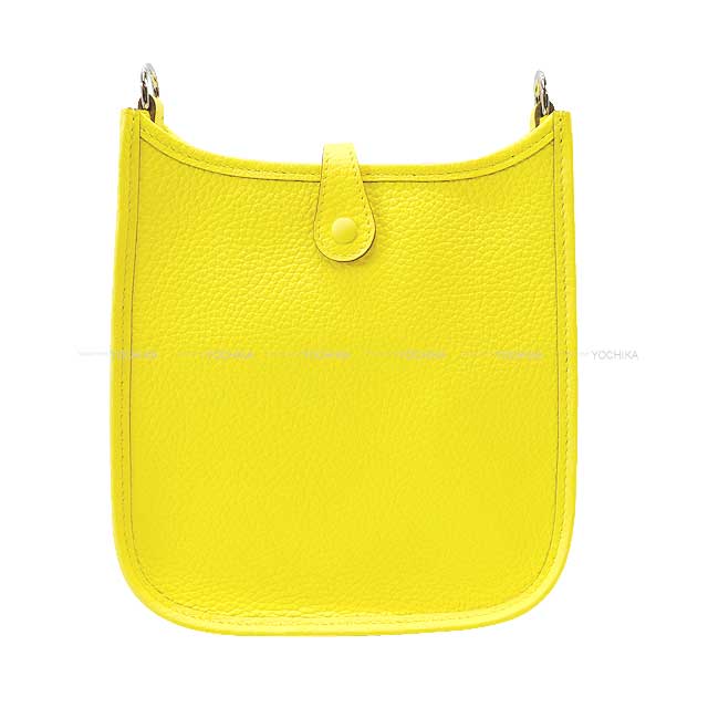 HERMES Shoulder bag Evelyne 16 TPM Limoncello Taurillon Clemence Silver HW Stamp W[BRAND NEW][Authentic]