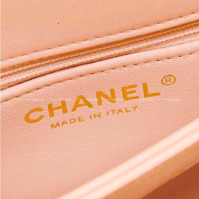 [Pre-loved] CHANEL Shoulder bag MATELASSE Coco Mark Top Handle Logo Plate Baby pink Lambskin Gold HW A92236[USED SA][Authentic]