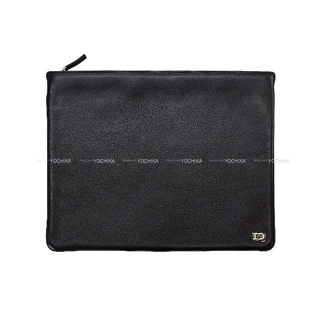 Saint Louis Clutch bag Allure Pochette XL Noir (Black) Polo Leather Gold HW C0301LAC99ZDP[EXCELLENT][Authentic]