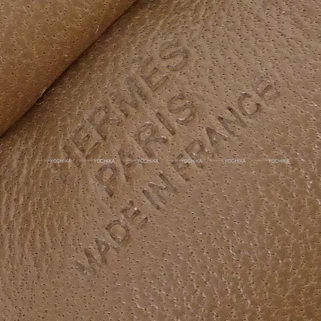 HERMES bag charm Rodeo PM So Etoupe White stitch Etoupe Agneau Milo Stamp K[BRAND NEW][Authentic]