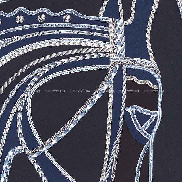 HERMES scarf Carre 90 ROBE DU SOIR Silk100%[BRAND NEW][Authentic