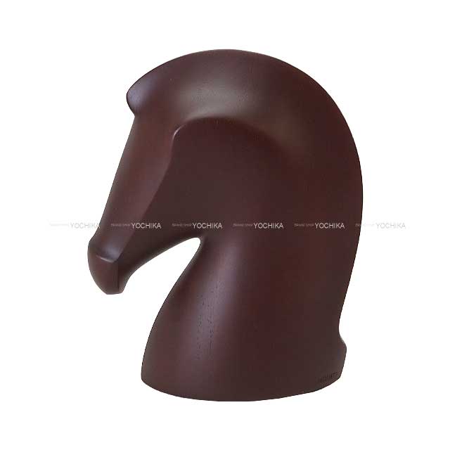 HERMES Paper Weight Samarcande Etoupe Mahogany/Chevre[BRAND NEW][Authentic]