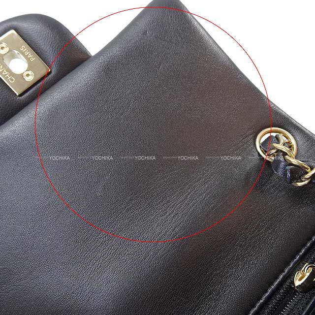 [Pre-loved] CHANEL Shoulder bag COCO Marc Matelasse Mini Noir (Black) Lambskin Gold HW A35200[LIKE NEW][Authentic]