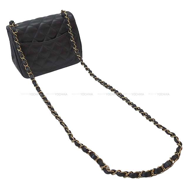 [Pre-loved] CHANEL Shoulder bag COCO Marc Matelasse Mini Noir (Black) Lambskin Gold HW A35200[LIKE NEW][Authentic]