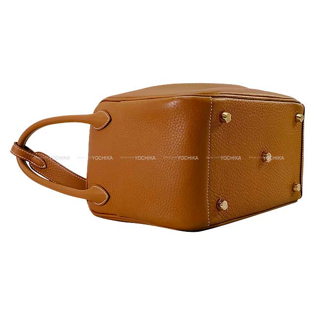 [Pre-loved] HERMES Shoulder bag Lindy 26 Gold Epsom Souple Gold HW Stamp W[LIKE NEW][Authentic]