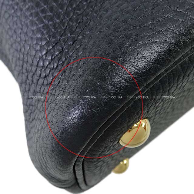 HERMES Shoulder bag Bolide31 Noir (Black) Taurillon Clemence Gold HW Stamp Y[EXCELLENT][Authentic]