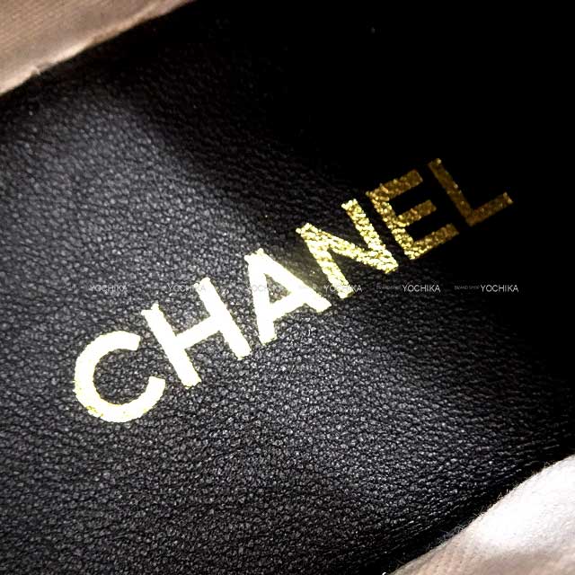 2024 SS CHANEL sneakers Low cut Logo Coco mark with Charm Top #37 Noir (Black) Leather 37 Gold HW G45560[BRAND NEW][Authentic]