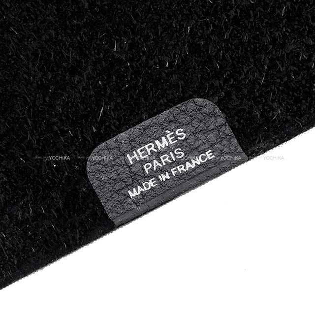 HERMES notebook Notebook Cover Ulysse MM Noir (Black) Veau Togo Silver HW Stamp B[BRAND NEW][Authentic]