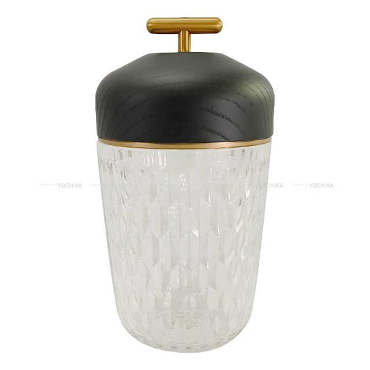 lighting Saint Louis Folia portable lamp wood Acorn LED Black Crystal Mat Gold HW 1509E500[BRAND NEW][Authentic]