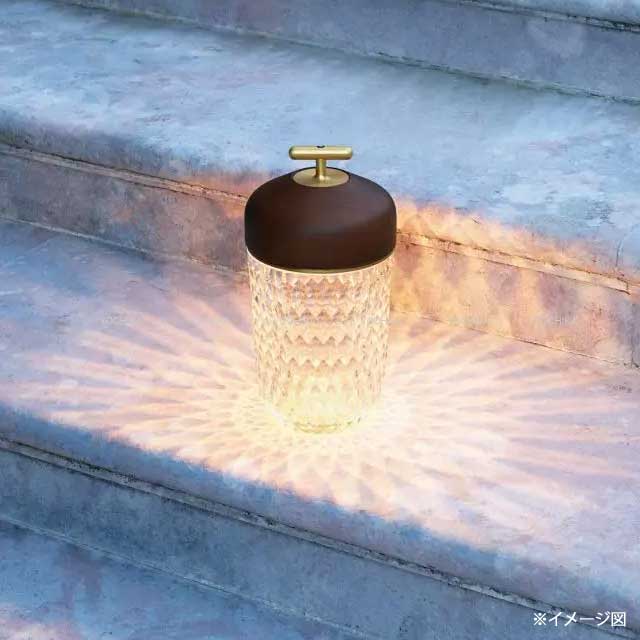 lighting Saint Louis Folia portable lamp wood Acorn LED Black Crystal Mat Gold HW 1509E500[BRAND NEW][Authentic]