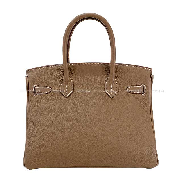 [Pre-loved] HERMES Handbag Birkin30 Etoupe Veau Jonathan Gold HW Stamp Z[LIKE NEW][Authentic]