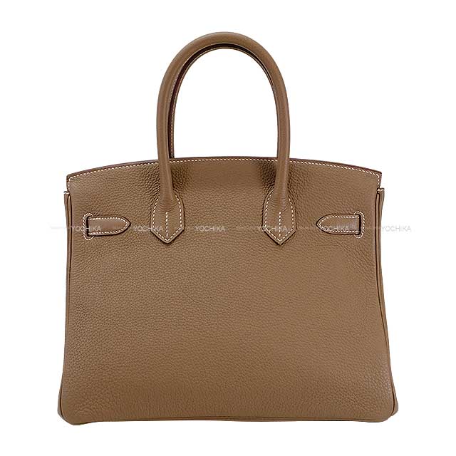 [Pre-loved] HERMES Handbag Birkin30 Etoupe Veau Togo Gold HW Stamp Z[LIKE NEW][Authentic]