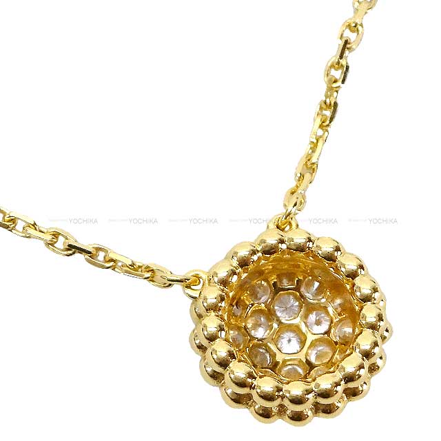 [Pre-loved] Van Cleef & Arpels necklace Pendant Perlee Diamond 18K Yellow Gold/Diamond VCARO9PD00[LIKE NEW][Authentic]