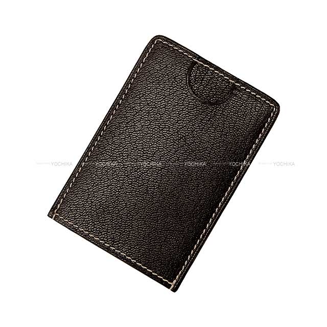 HERMES Carrying case In The Loop Phone To Go GM Ebene Chevre Myzore Stamp B[BRAND NEW][Authentic]