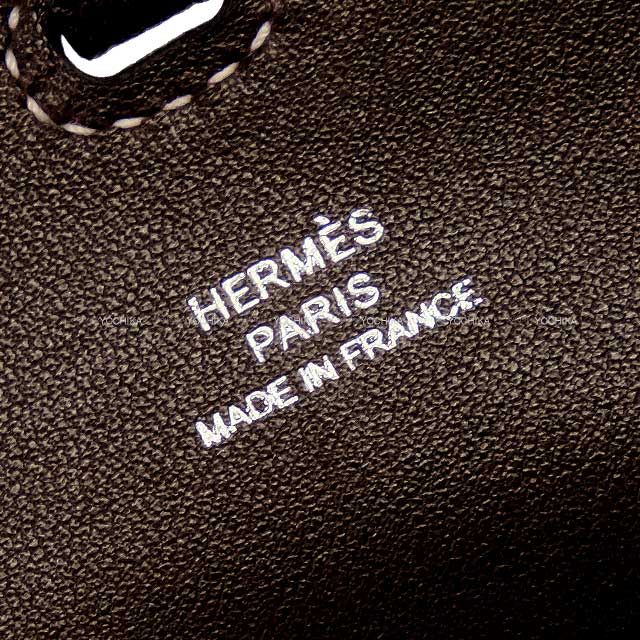 HERMES Carrying case In The Loop Phone To Go GM Ebene Chevre Myzore Stamp B[BRAND NEW][Authentic]