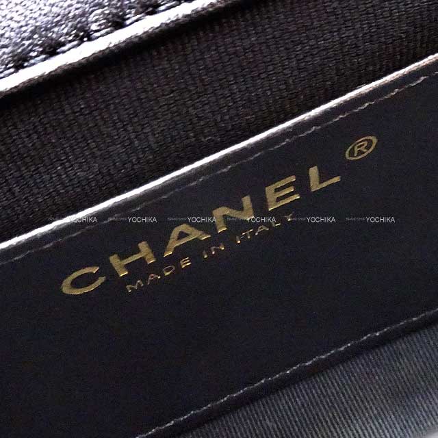 2024AW Metiers d'Art CHANEL Handbag Matelasse Coco Mark Top Handle Mini Flap Bijou & Pearl Charm jewelry chain Noir (Black) Lambskin Mat Gold HW AS4370[EXCELLENT][Authentic]