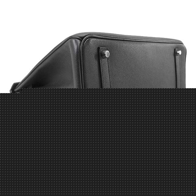 [Pre-loved] HERMES Handbag Birkin35 Noir (Black) Veau Epsom Silver HW Stamp □P[USED A][Authentic]