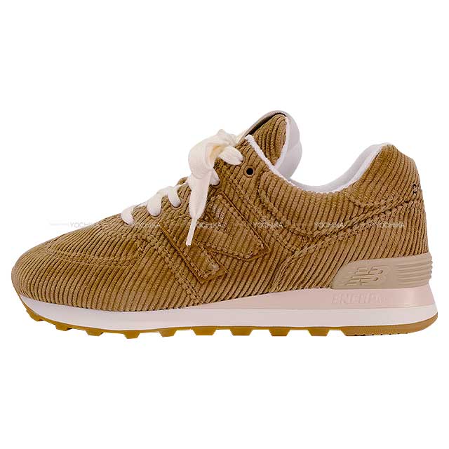 Miu Miu sneakers New Balance 574 Ladies Stripe #37.5 Brown Velvet 37.5 5E062E_W57_F0401_F_015[BRAND NEW][Authentic]