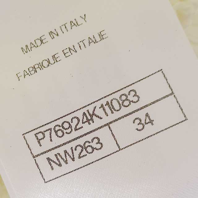 2024 AW New Coco Beach Collection CHANEL Knit Ladies Crochet Coco mark 24A Pullover Ecru Cotton P76924[BRAND NEW][Authentic]