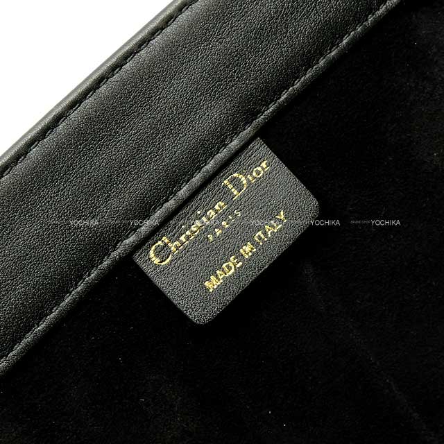 [Pre-loved] Christian Dior tote bag Book Thoth medium black Calfskin M1296ZGSB_M900[LIKE NEW][Authentic]