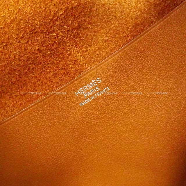 [Pre-loved] HERMES Shoulder bag Vire volte 24 Gold Veau Swift/Taurillon Clemence/Vache Hunter Stamp T[USED A][Authentic]