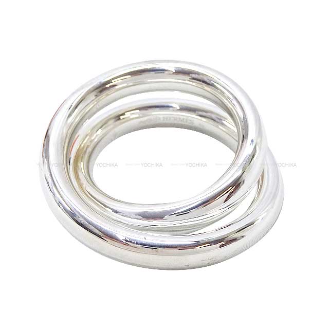 HERMES ring Vertige Silver Silver925 (SV925 Ag925) #54[EXCELLENT][Authentic]