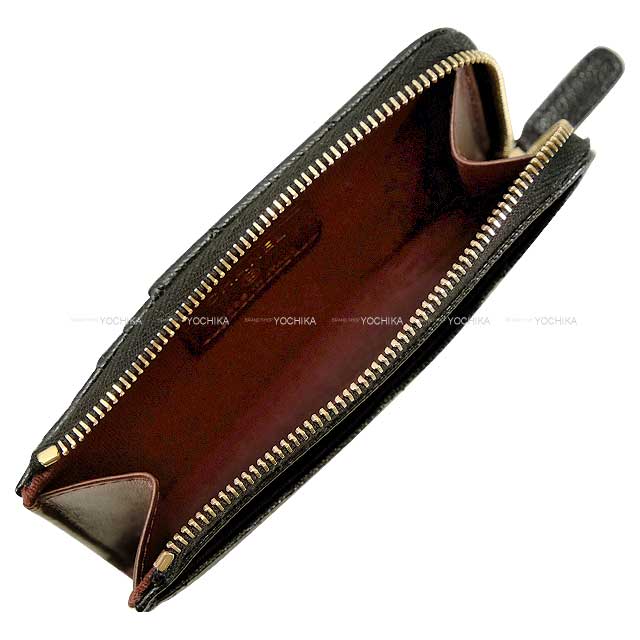 CHANEL card holder Fragment Case Matelasse COCO Mark Timeless Classic Noir (Black)/Bordeaux Graind Calf(Caviarskin) Champagne Gold HW AP3179[BRAND NEW][Authentic]