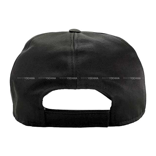 CHANEL cap Big COCO mark Pearl #Free Noir (Black) Cotton AA9129[EXCELLENT][Authentic]