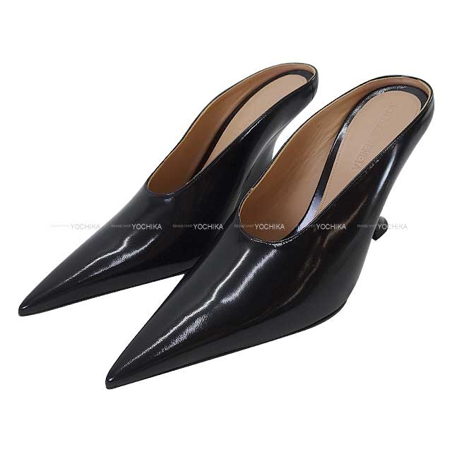 BOTTEGAVENETA Mules ROCKET PUMP Pointed toe Noir (Black) Calfskin 37.5 740427V2LRO[EXCELLENT][Authentic]