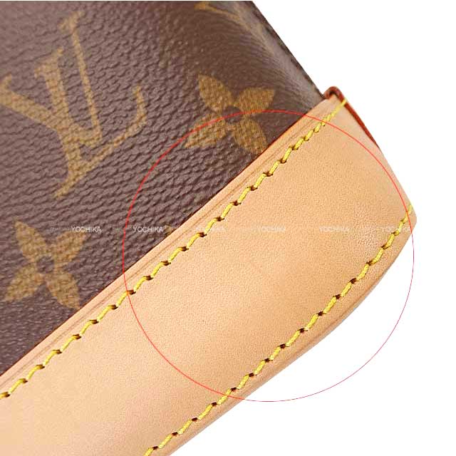 [Pre-loved] LURECONSCIOUS Shoulder bag ALMA BB 2way Monogram Canvas Gold HW M46990[LIKE NEW][Authentic]